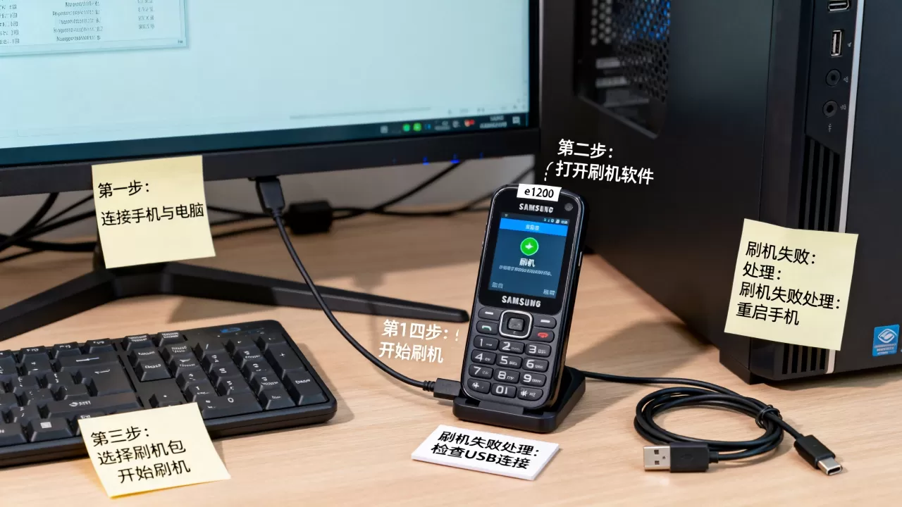 三星e1220刷机教程,三星e1220刷机失败怎么办 三星e1220刷机教程,三星e1220刷机失败怎么办