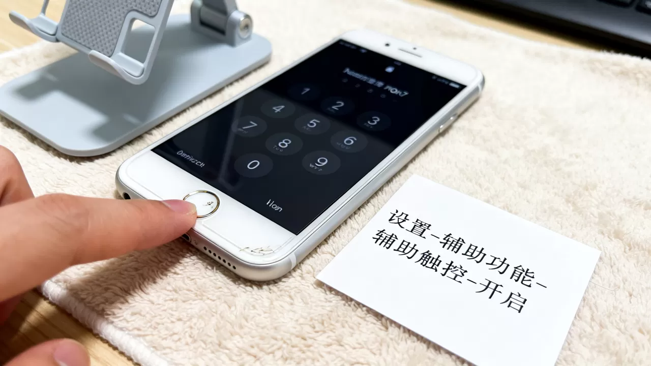 iphone7home键失灵怎么解锁，iphone7home键