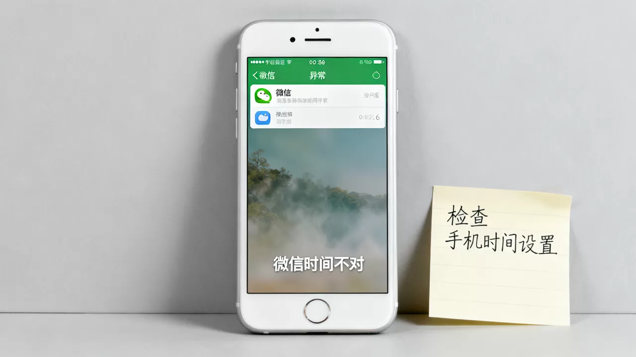 iphone6微信时间不对怎么办，iphone6微信时间