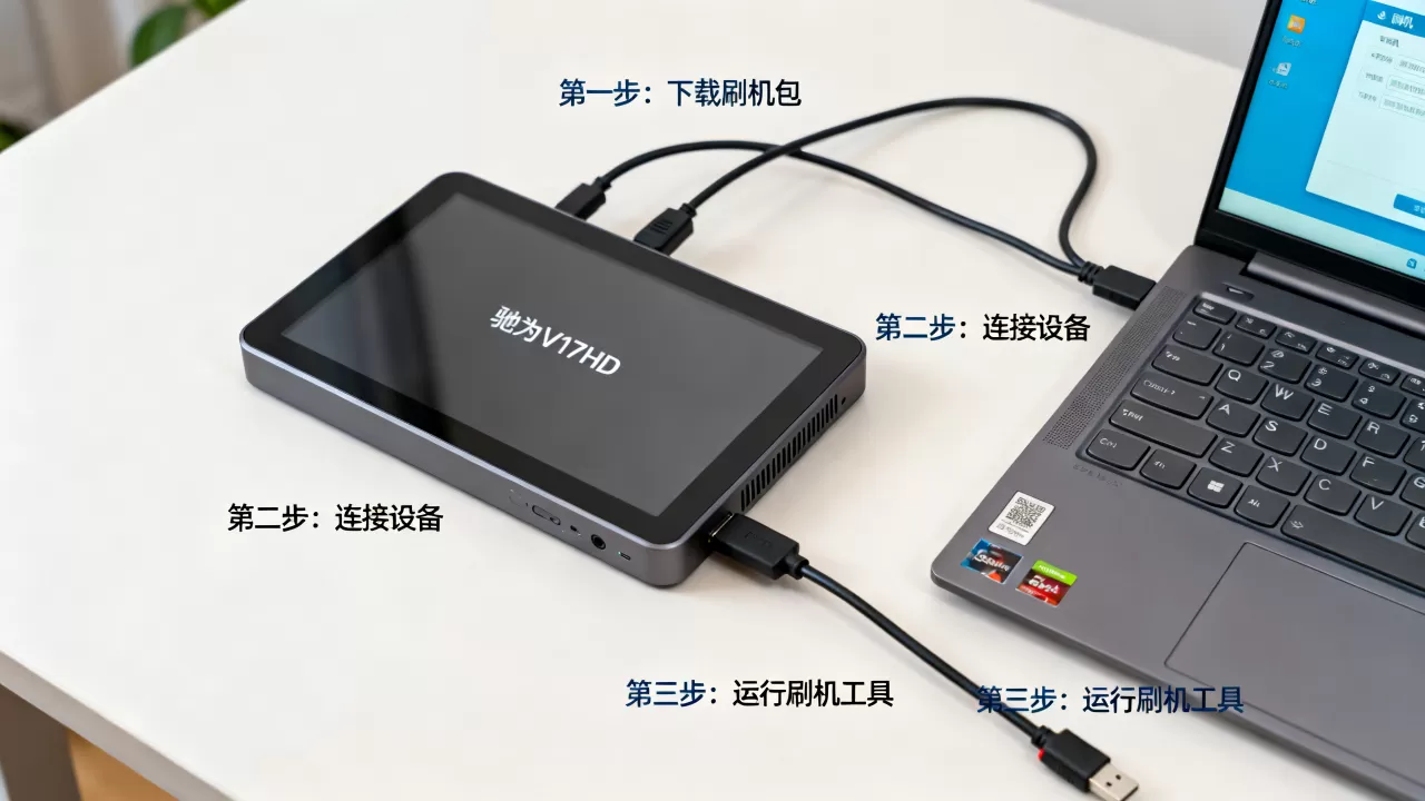 驰为v17hd刷机教程，驰为v17hd刷机包