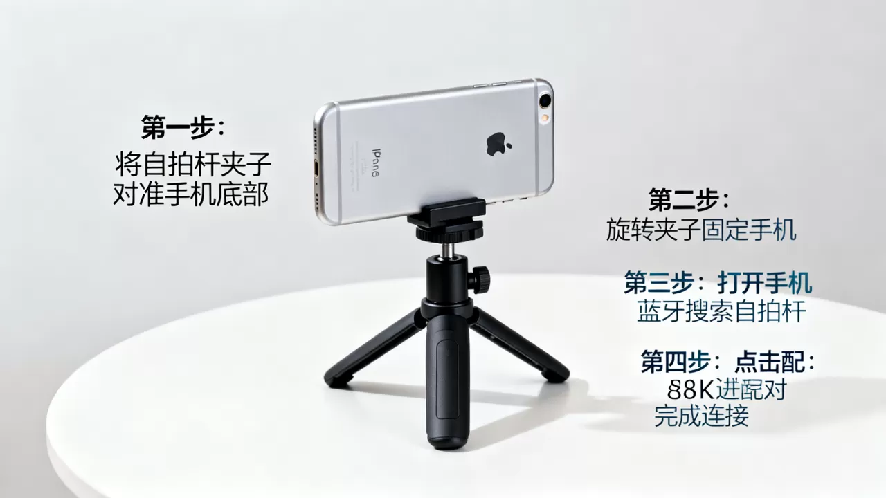 iphone6自拍杆怎么设置,iphone6自拍杆连接方法 iphone6自拍杆怎么设置,iphone6自拍杆连接方法