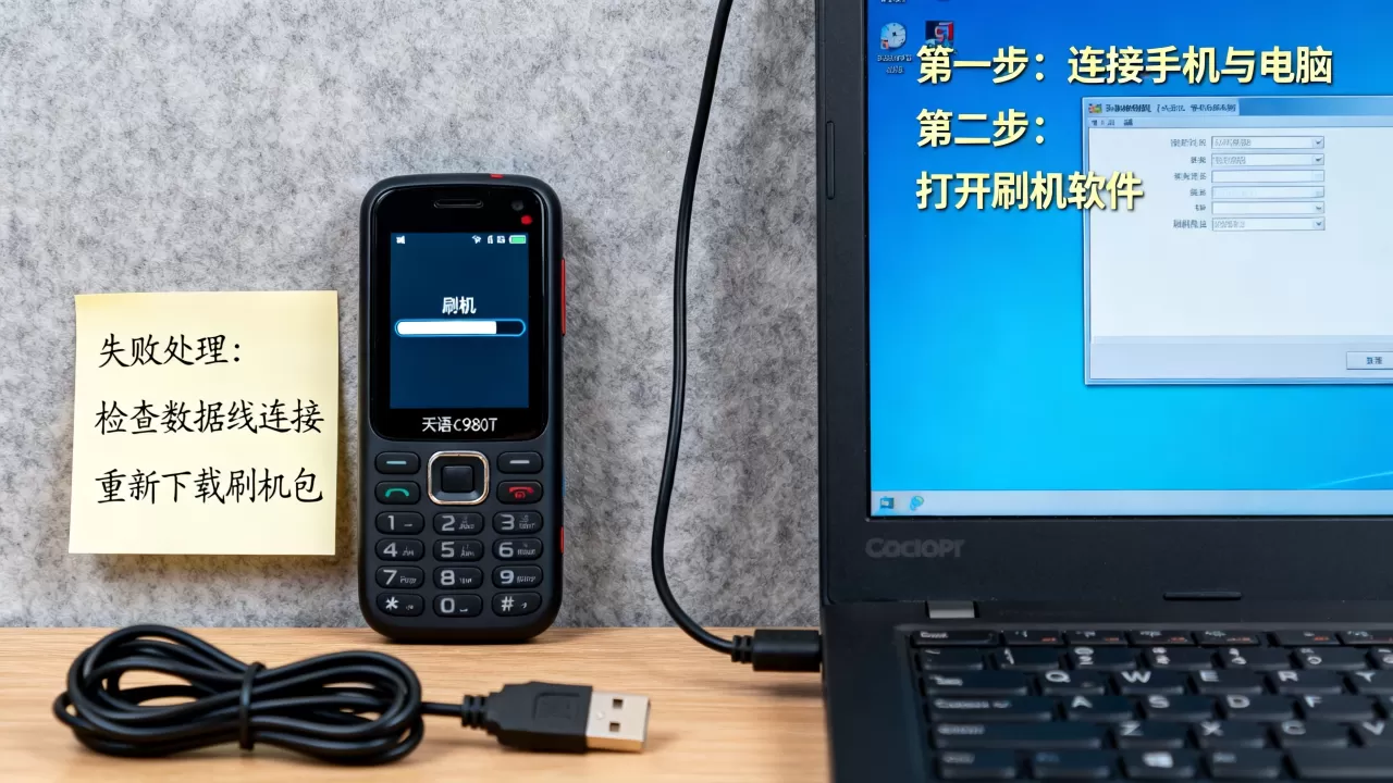 天语c980t刷机教程，天语c980t刷机失败怎么办