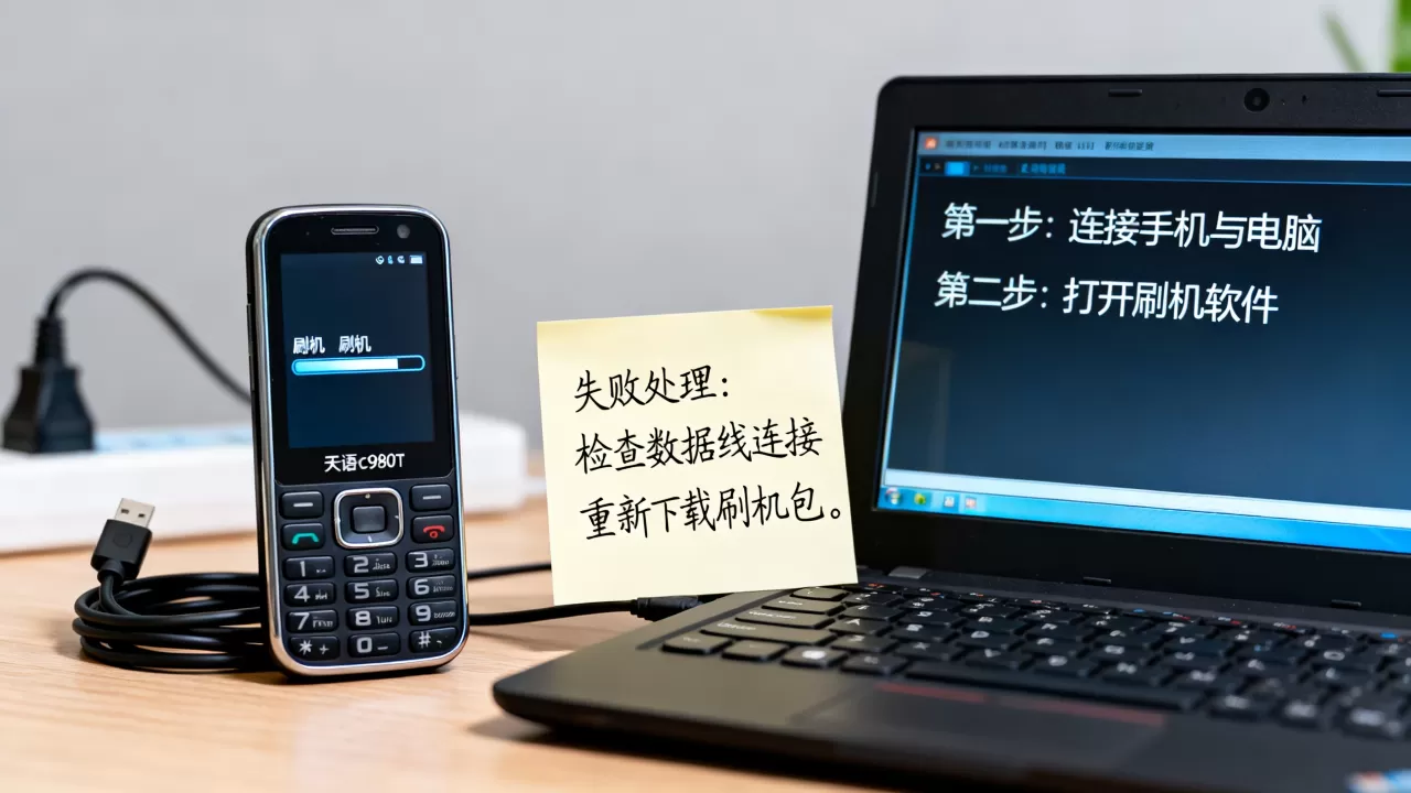 天语c980t刷机教程，天语c980t刷机失败怎么办