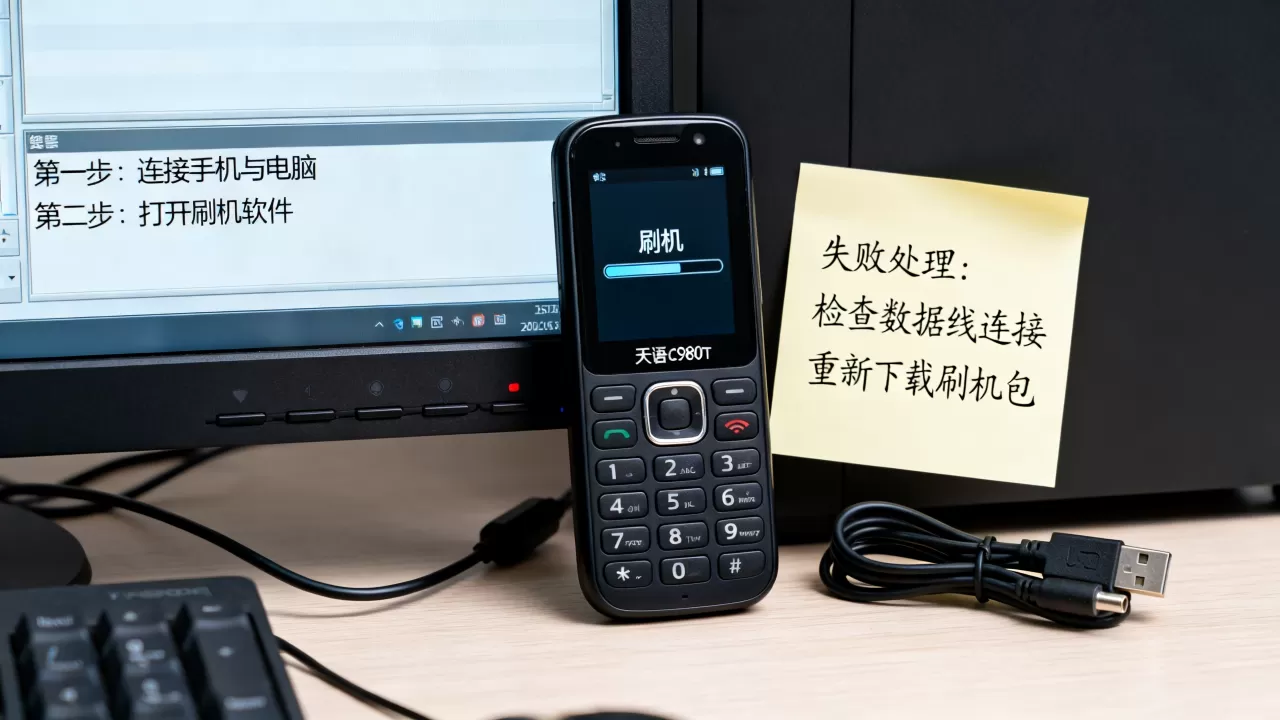 天语c980t刷机教程，天语c980t刷机失败怎么办