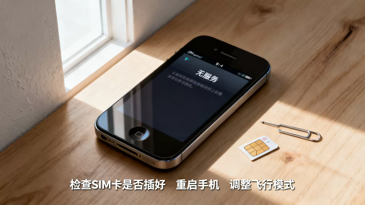 iphone4搜不到信号怎么办，iphone4没信号解决方法