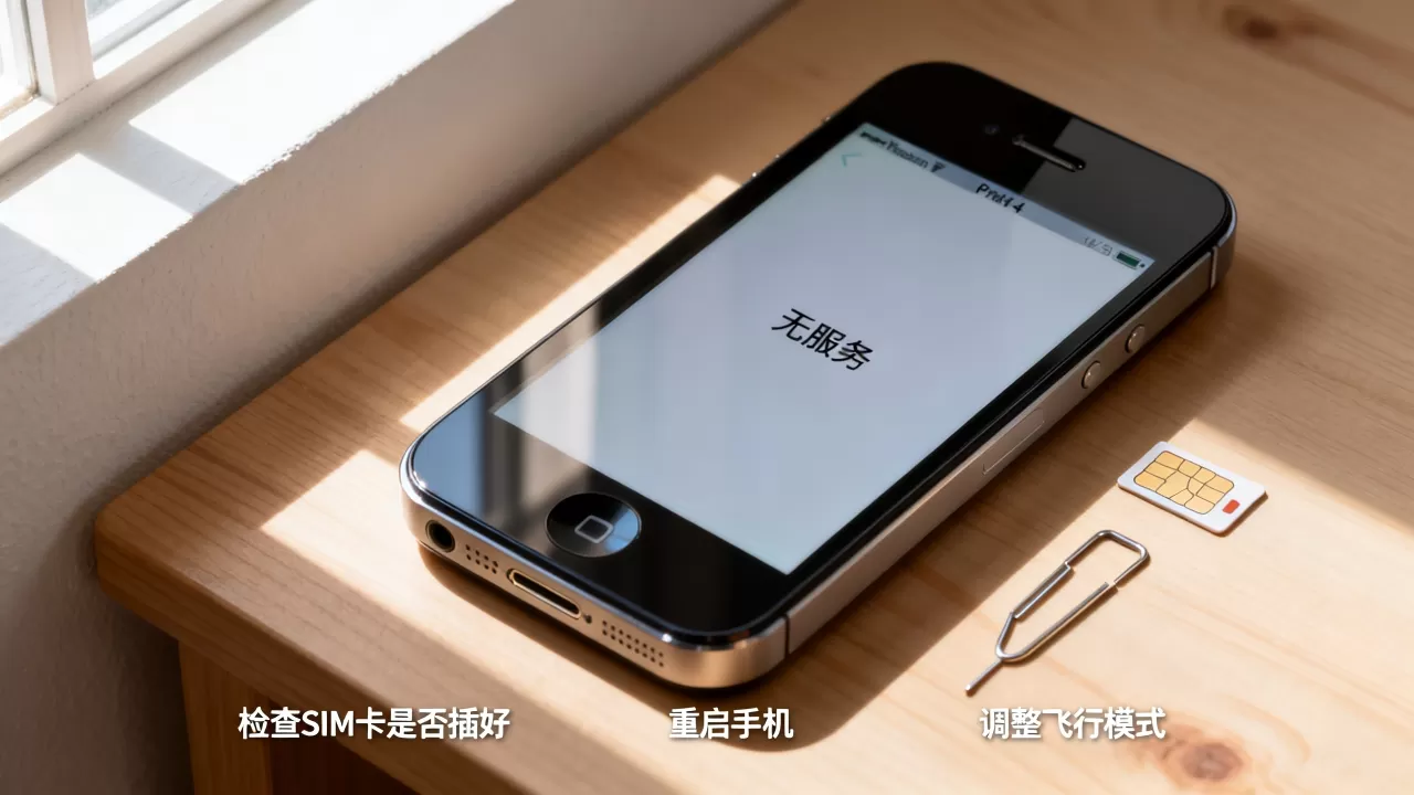 iphone4搜不到信号怎么办，iphone4没信号解决方法