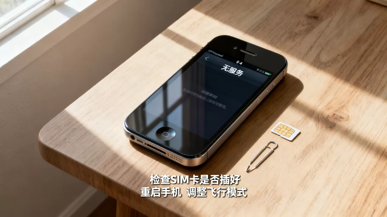 iphone4搜不到信号怎么办，iphone4没信号解决方法
