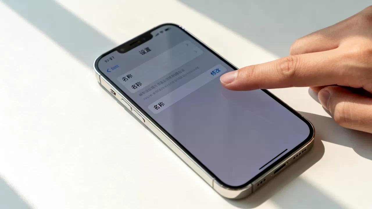 怎么改iphone设备名称,苹果手机改名字方法 怎么改iphone设备名称,苹果手机改名字方法