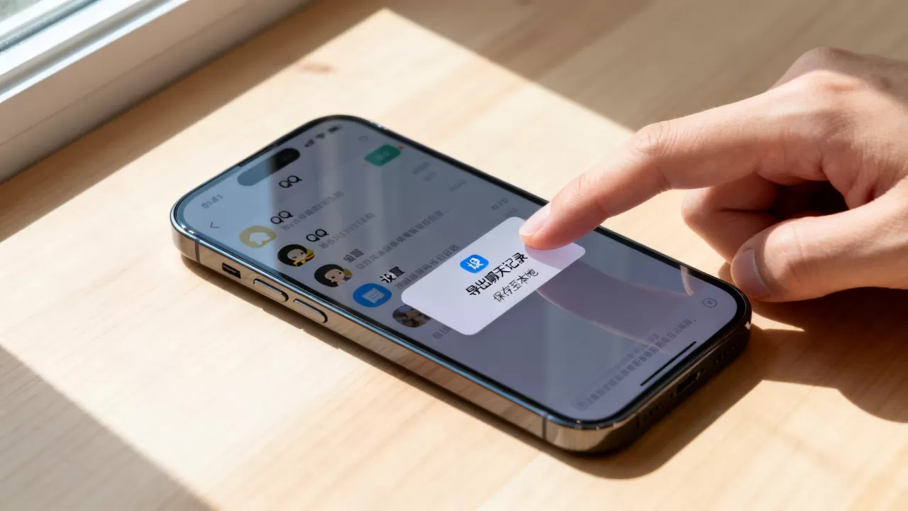 iphone qq聊天记录保存,iphone怎么导出qq聊天记录 iphone qq聊天记录保存,iphone怎么导出qq聊天记录