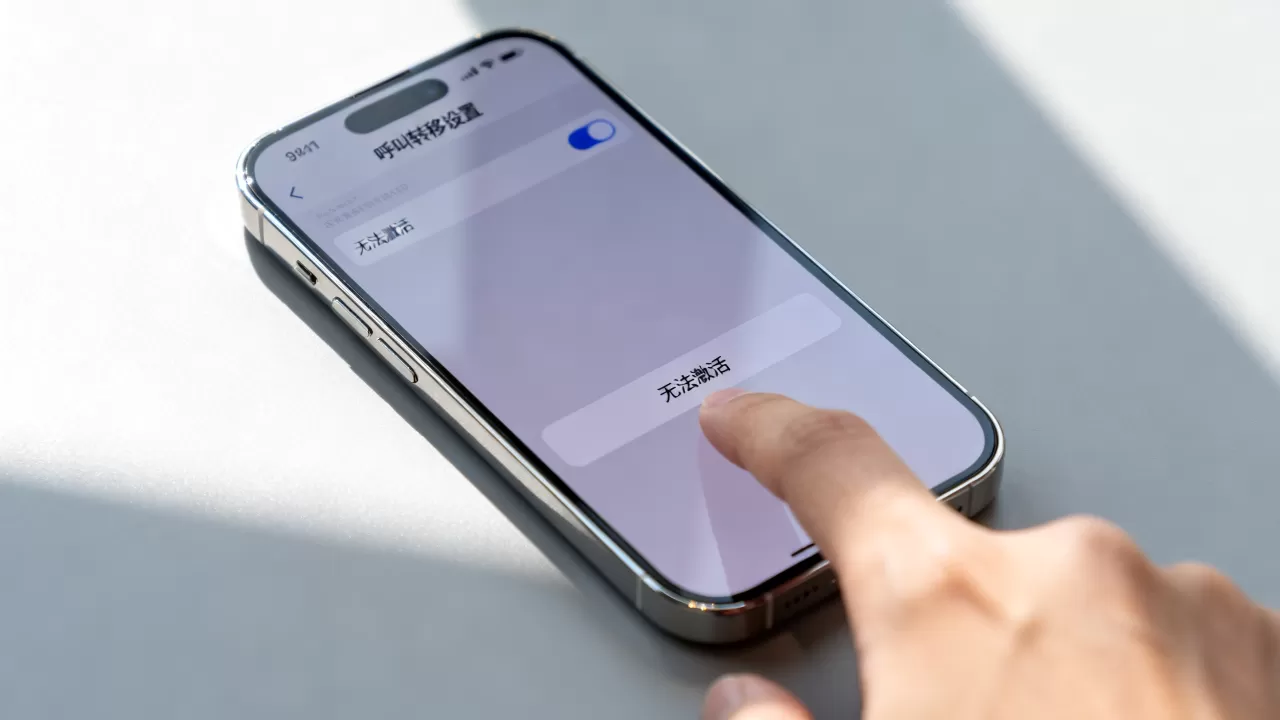 iphone呼叫转移设置不了怎么办，iphone呼叫转移