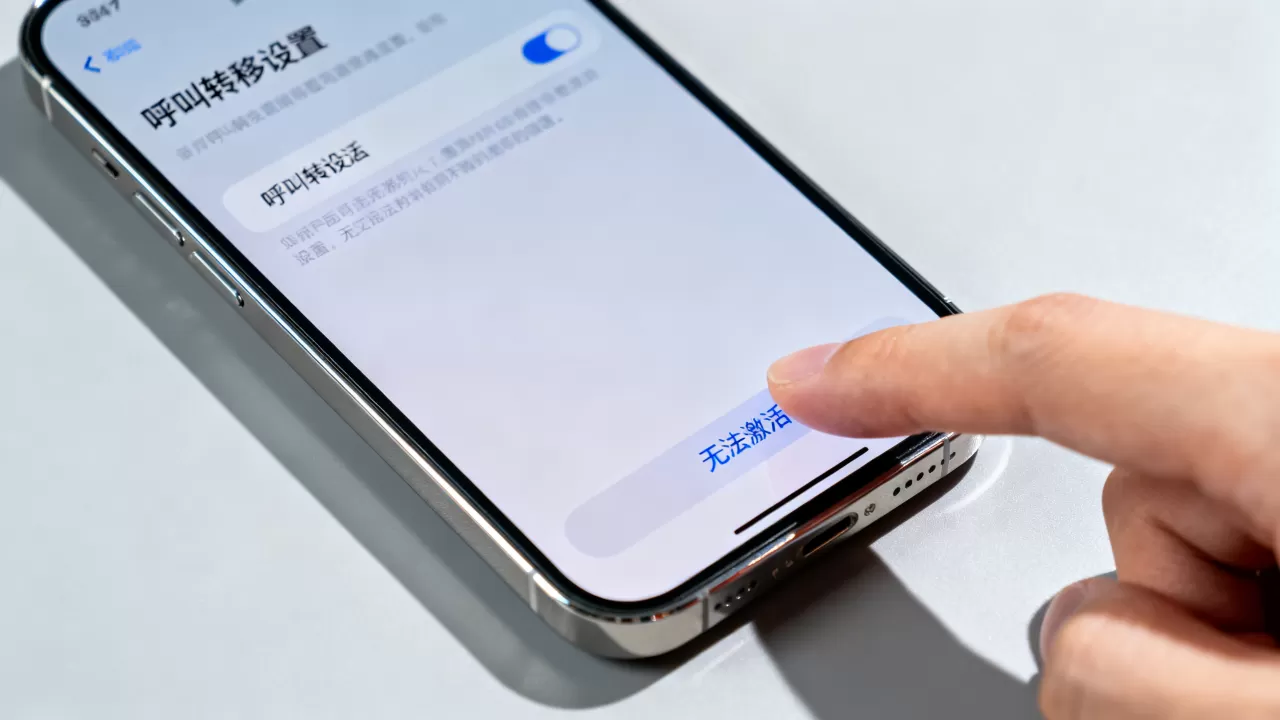 iphone呼叫转移设置不了怎么办，iphone呼叫转移