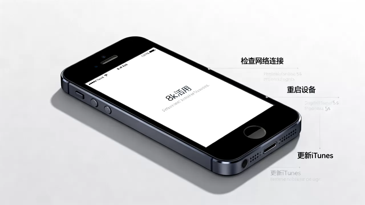iphone 5s 无法激活怎么办？iphone5s激活不了解决方法