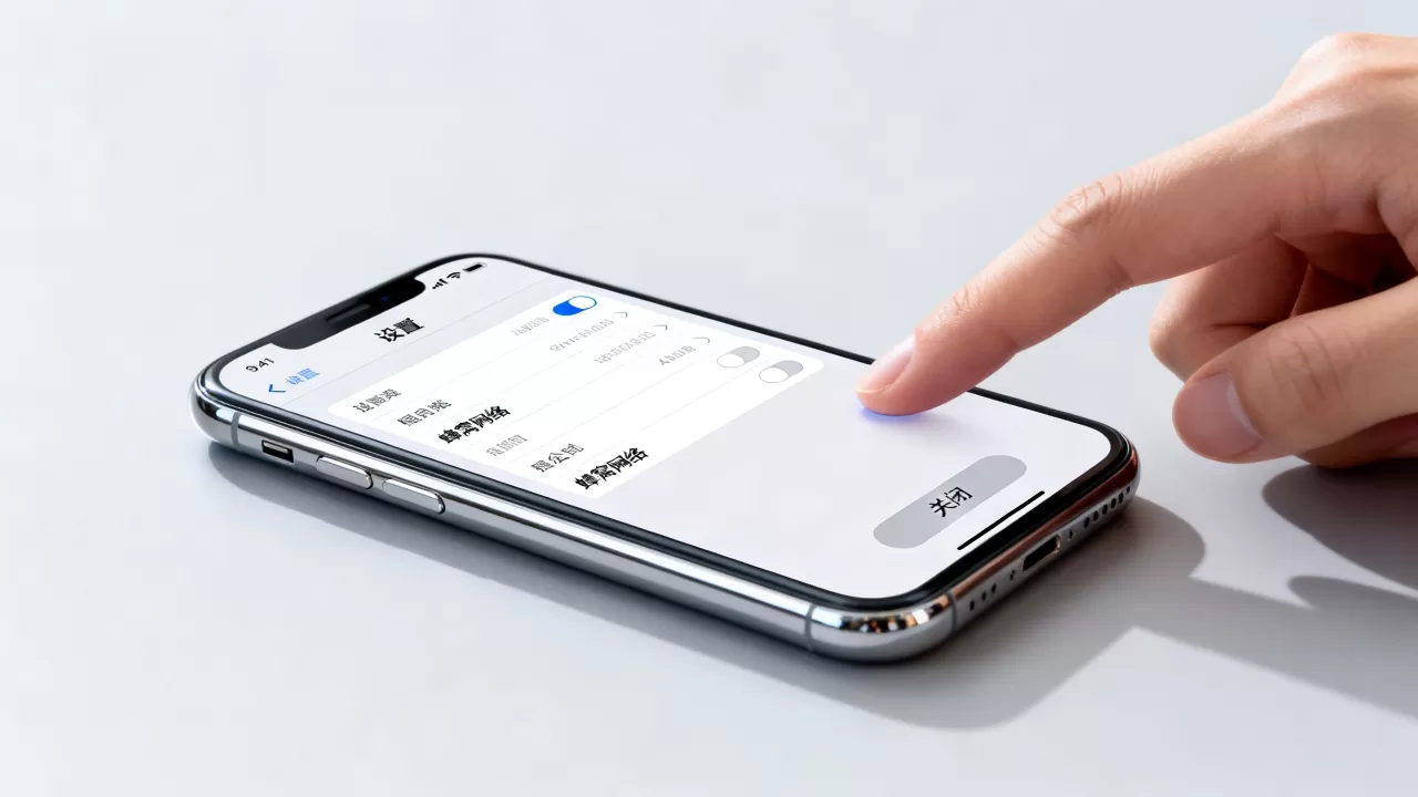 iPhone怎么关闭运营商，iPhone关闭运营商方法