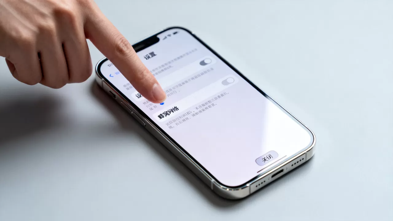 iPhone怎么关闭运营商，iPhone关闭运营商方法