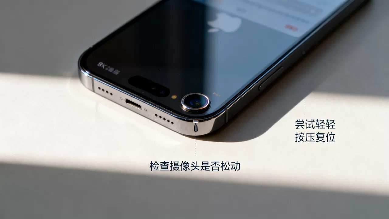 iphone前置摄像头偏移怎么办，iphone前置摄像头偏移