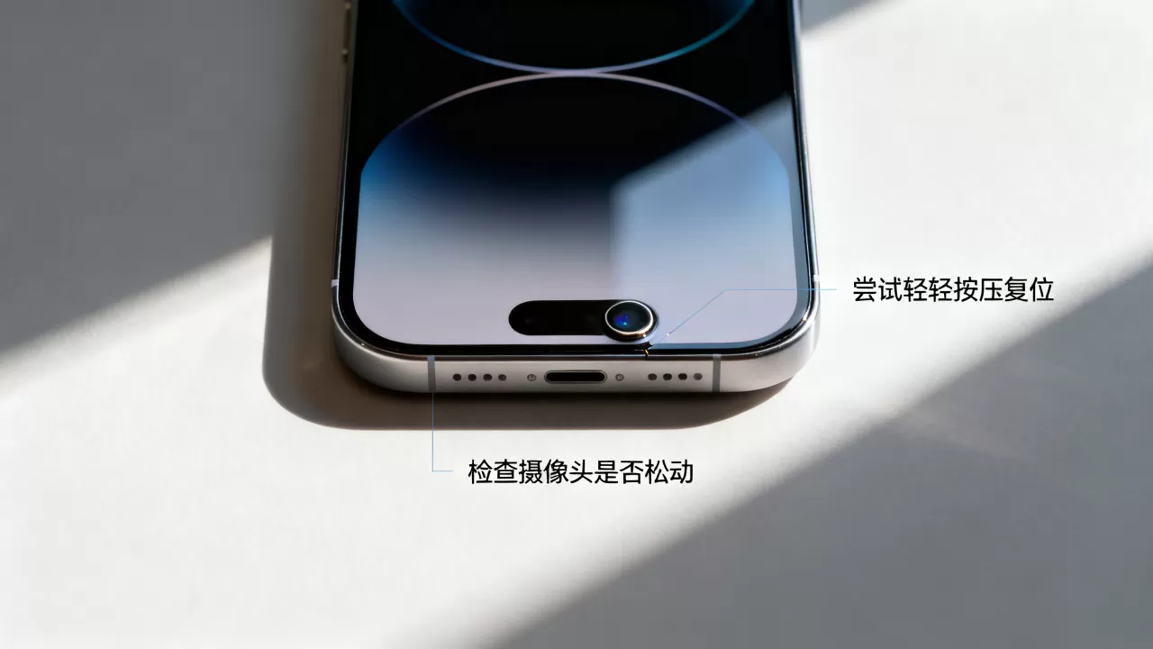iphone前置摄像头偏移怎么办，iphone前置摄像头偏移