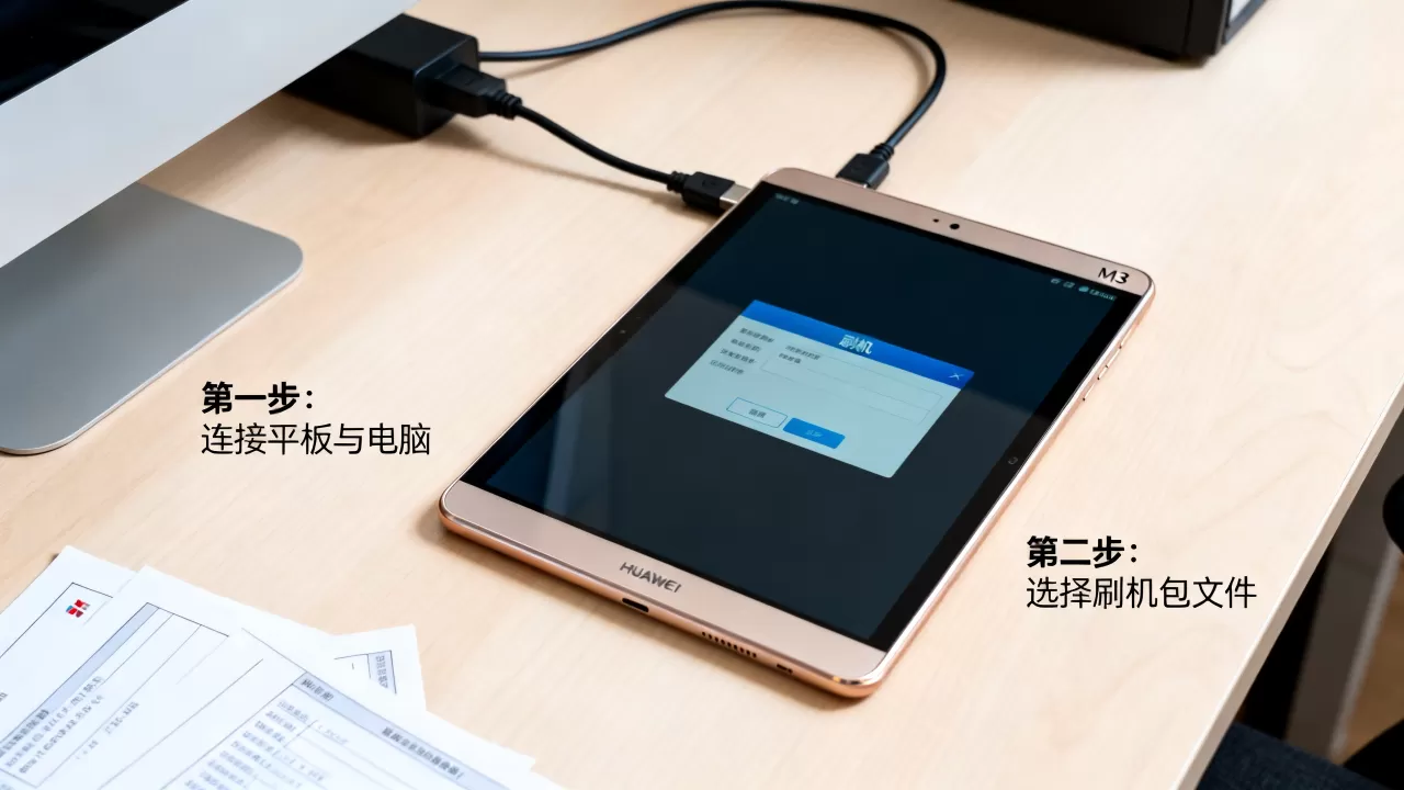 华为平板m3刷机包怎么刷，华为平板m3刷机包