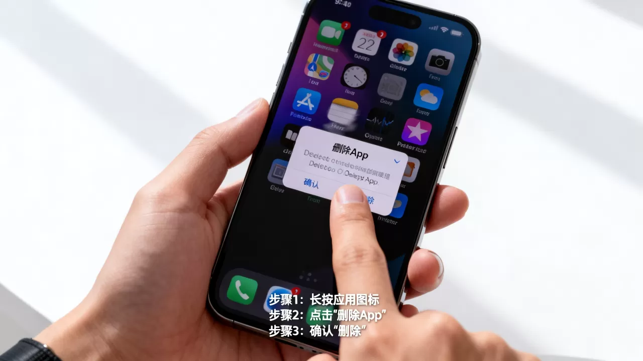 iphone怎么删应用程序，苹果手机删除软件的方法