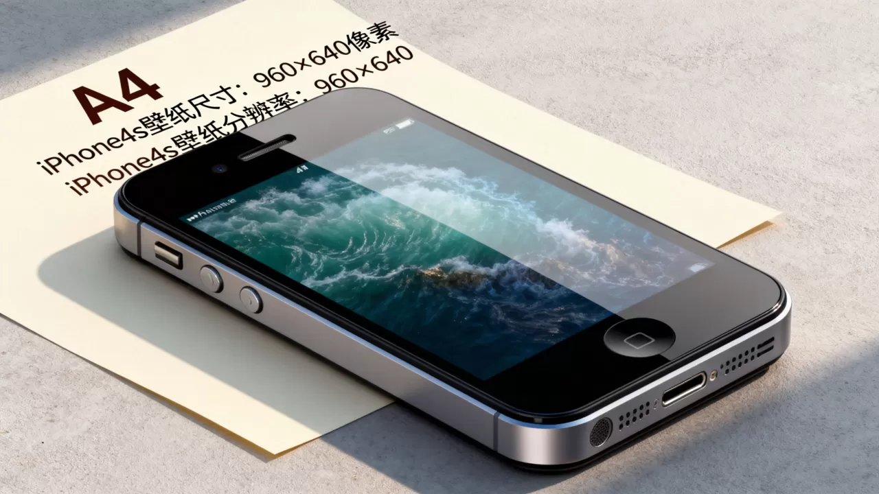 iPhone4s壁纸尺寸是多少，iPhone4s壁纸分辨率