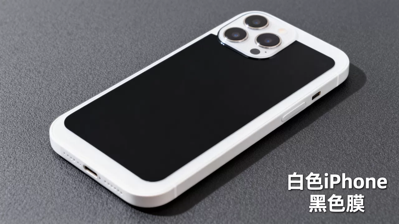 iphone白色贴黑色的膜好看吗,白色手机配黑色膜 iphone白色贴黑色的膜好看吗,白色手机配黑色膜