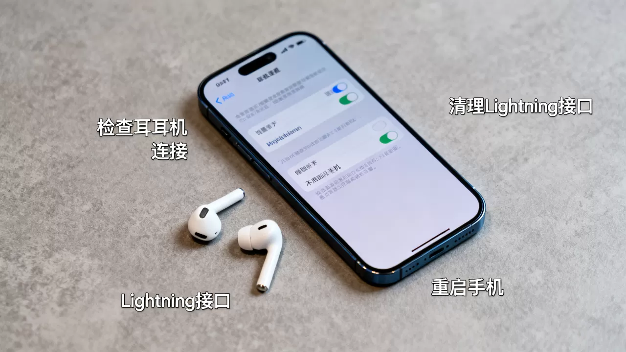 iphone突然耳机没声音,苹果手机耳机不出声怎么办 iphone突然耳机没声音,苹果手机耳机不出声怎么办