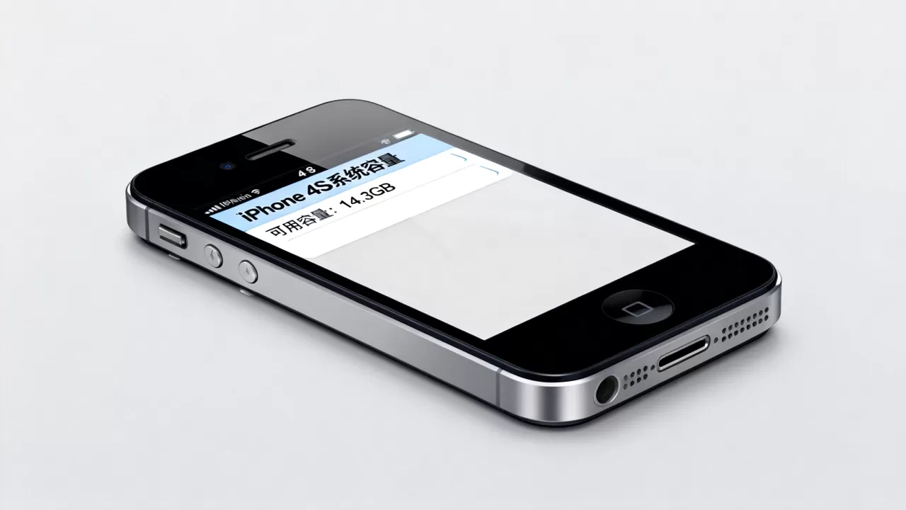 iphone4s系统容量多大，iphone4s系统容量