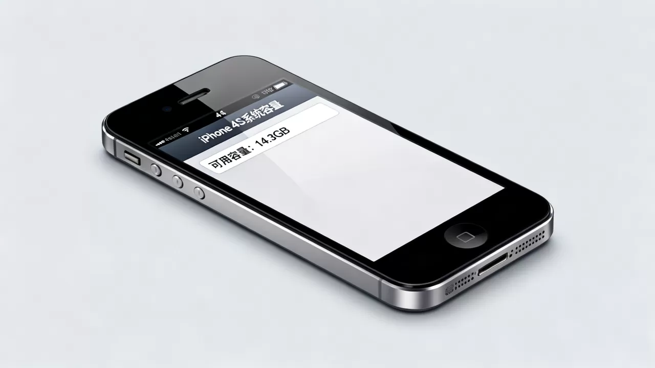 iphone4s系统容量多大，iphone4s系统容量