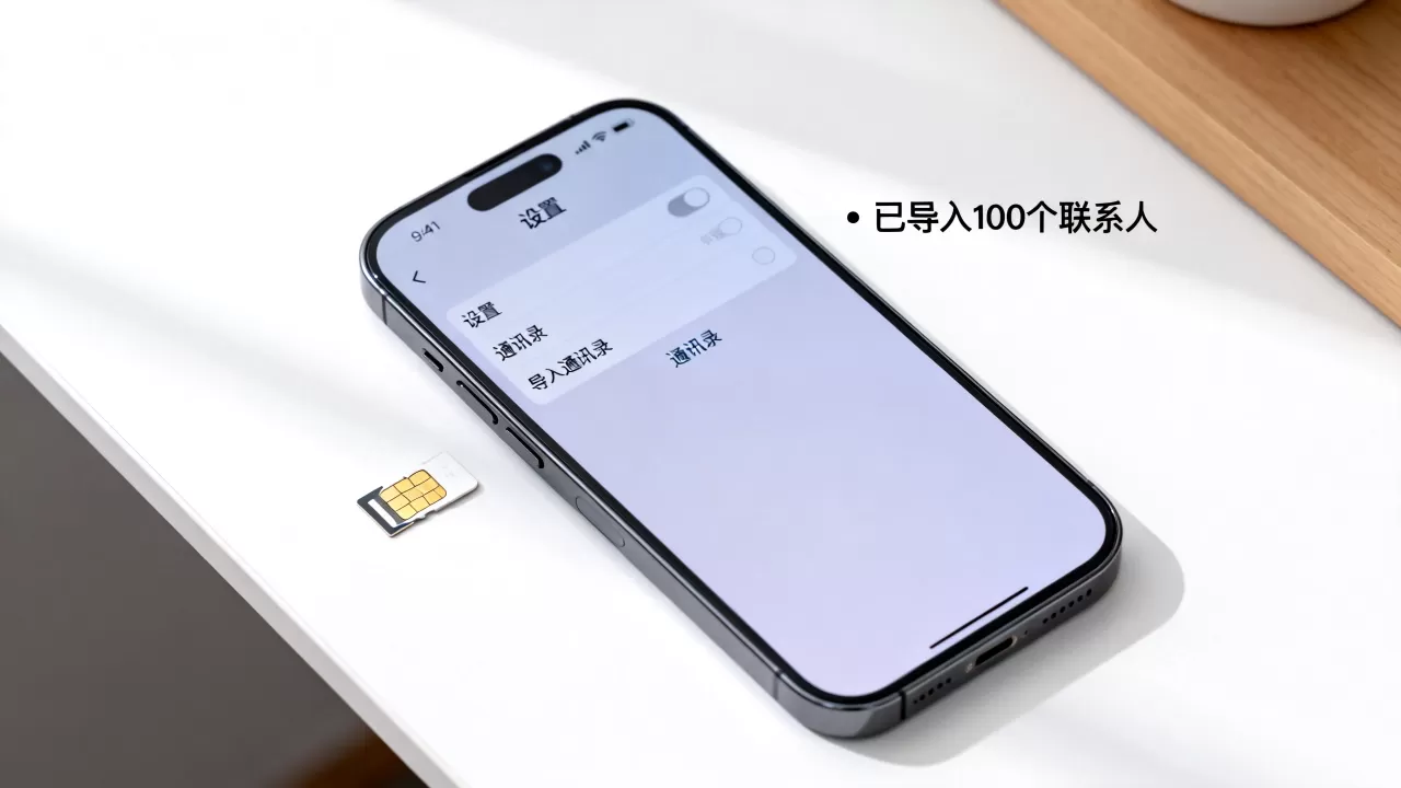 iphone如何导入电话号码，iphone导入通讯录方法