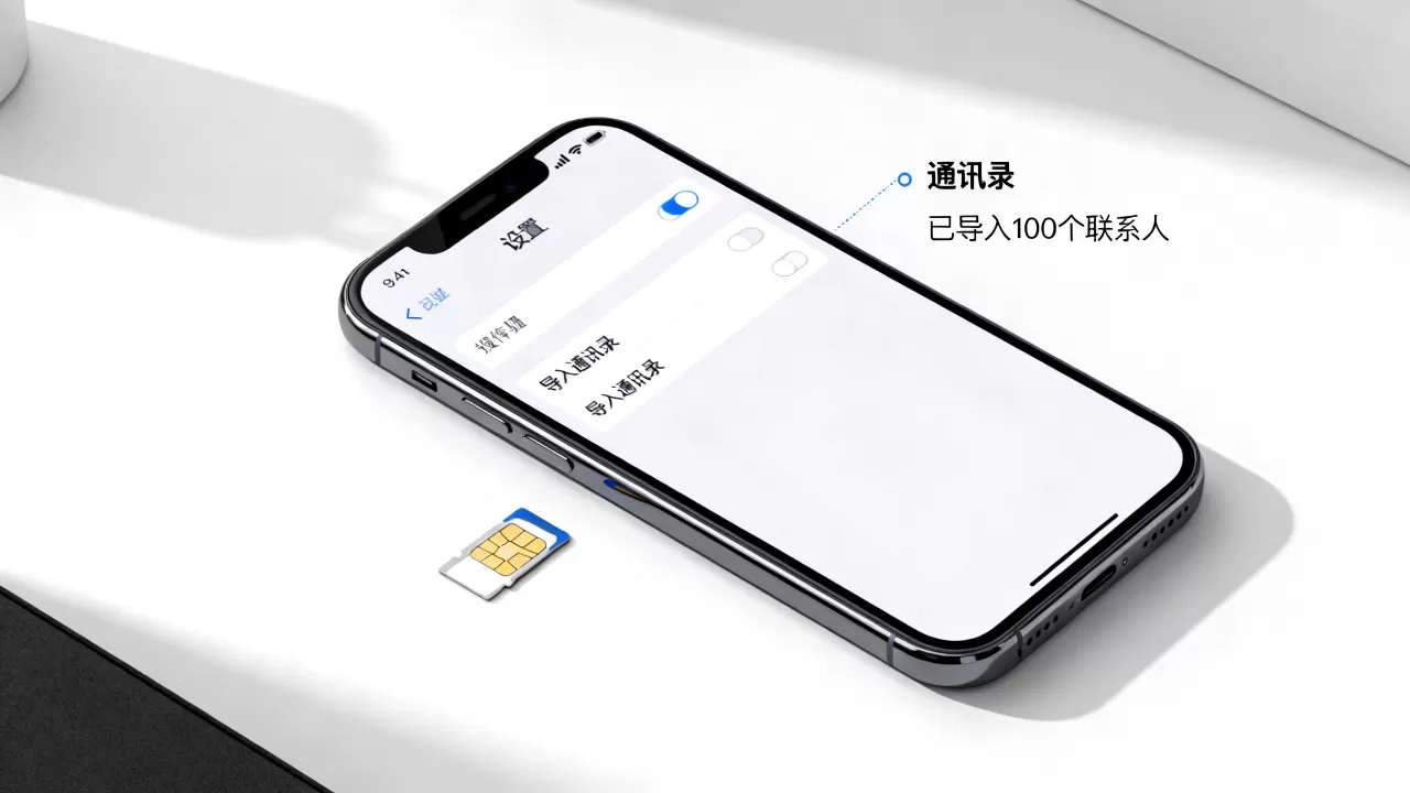 iphone如何导入电话号码，iphone导入通讯录方法