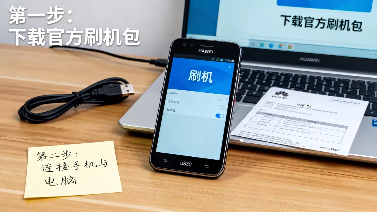华为u8860官方刷机包，华为u8860刷机教程