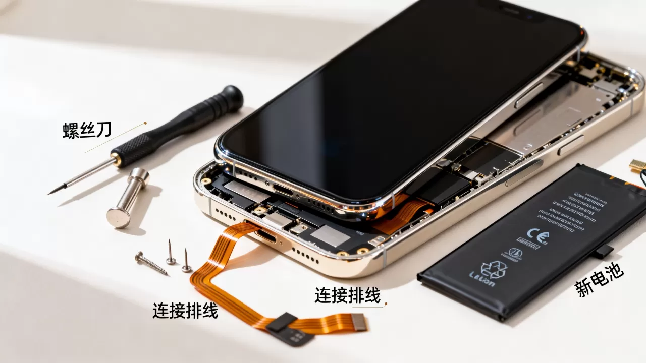 iphone换电池后黑屏了怎么办？苹果手机换电池黑屏故障排查