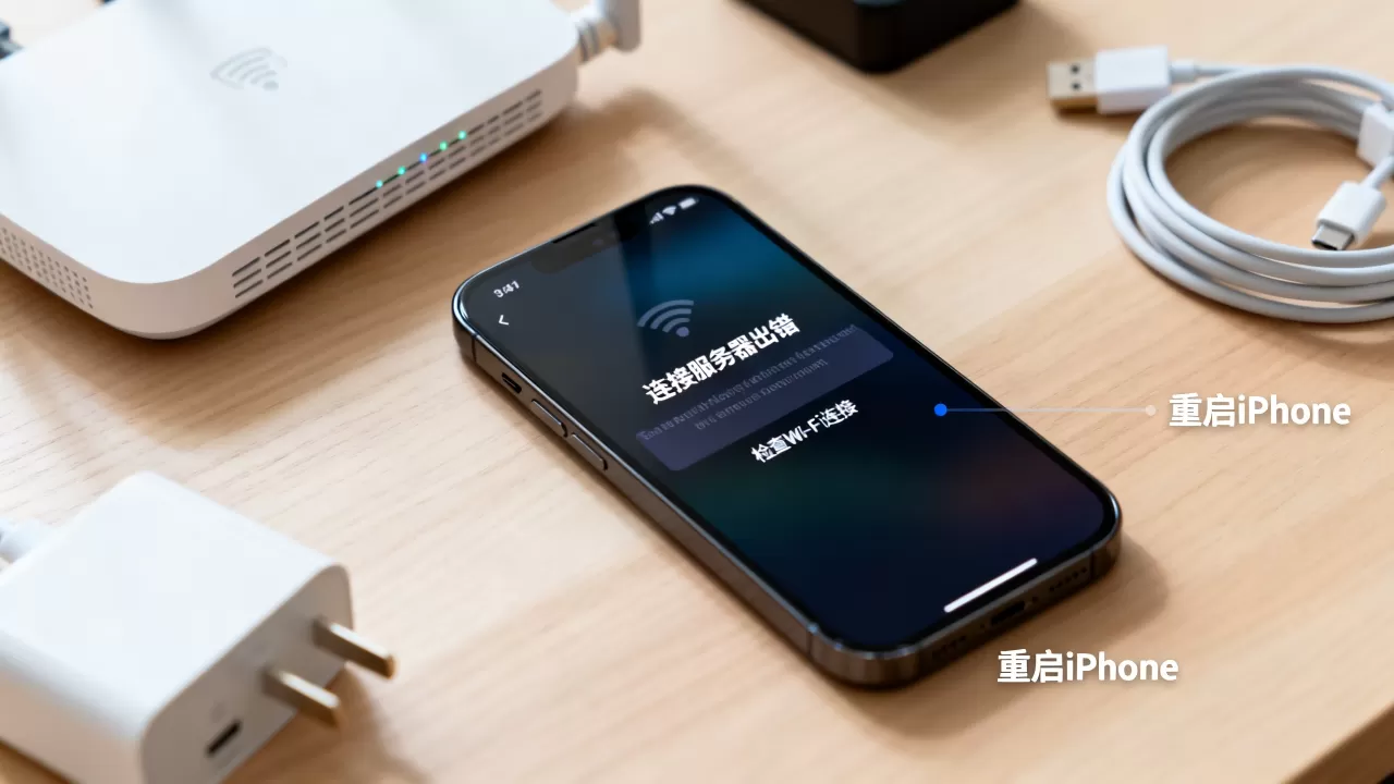 连接服务器出错iphone怎么办？iphone连接服务器出错解决方法