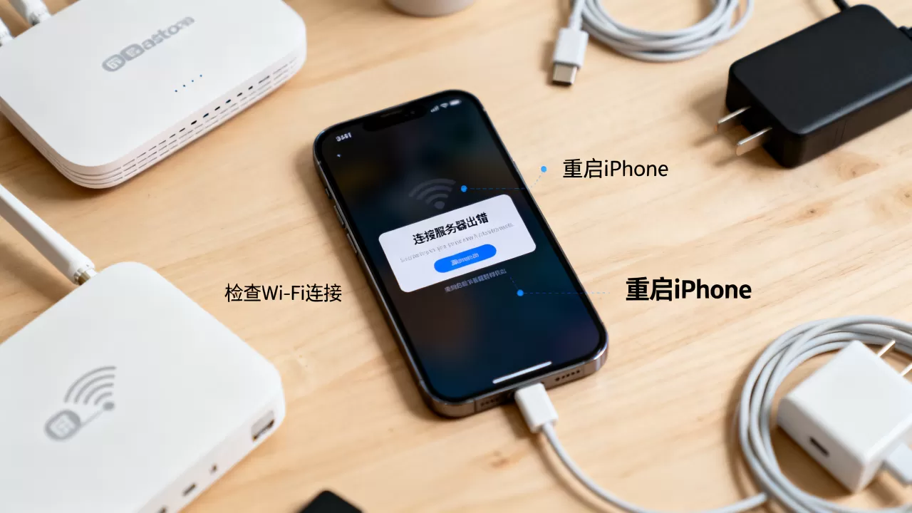连接服务器出错iphone怎么办？iphone连接服务器出错解决方法