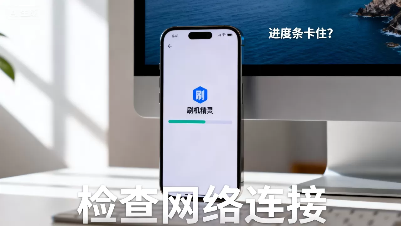 刷机精灵进度条不动怎么办，刷机精灵