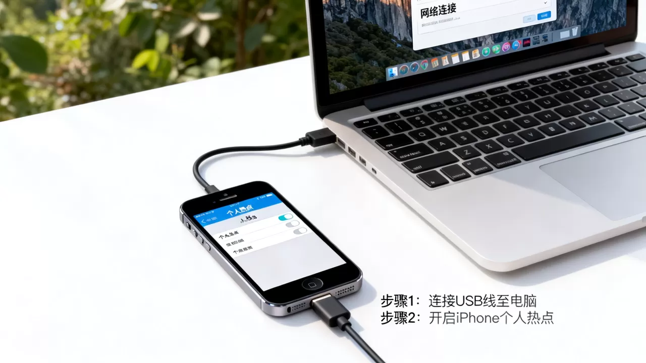 iphone5s怎么usb上网?iphone5s usb共享网络教程 iphone5s怎么usb上网?iphone5s usb共享网络教程