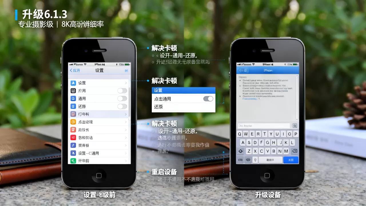 iphone4强降6.1.3,iphone4升级6.1.3后卡顿怎么办 iphone4强降6.1.3,iphone4升级6.1.3后卡顿怎么办