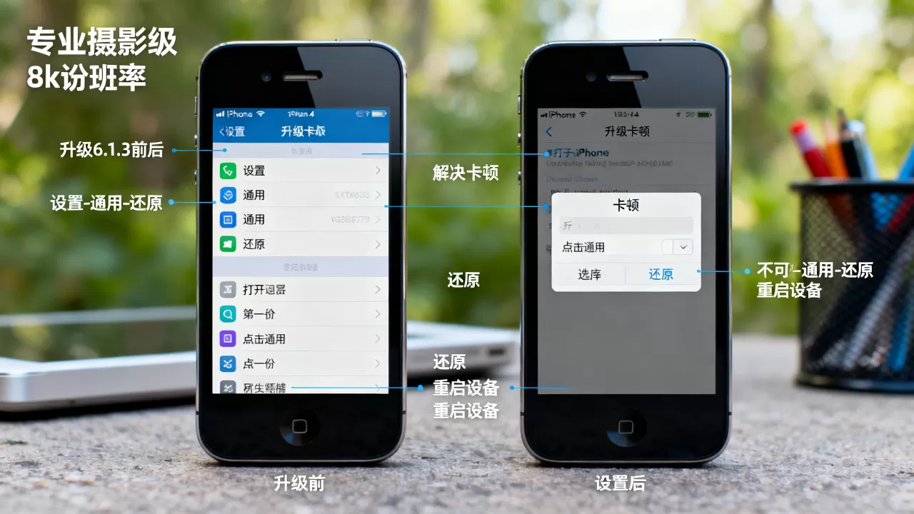 iphone4强降6.1.3,iphone4升级6.1.3后卡顿怎么办 iphone4强降6.1.3,iphone4升级6.1.3后卡顿怎么办