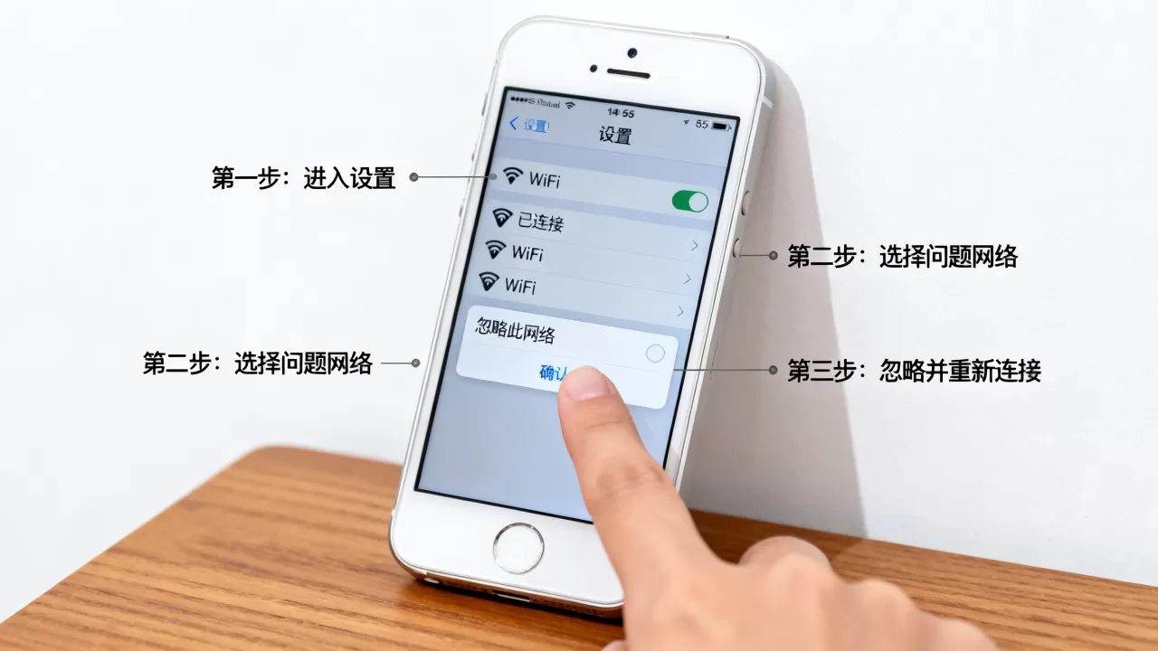 iphone5s wifi断连怎么办，iphone5s wifi断连解决方法