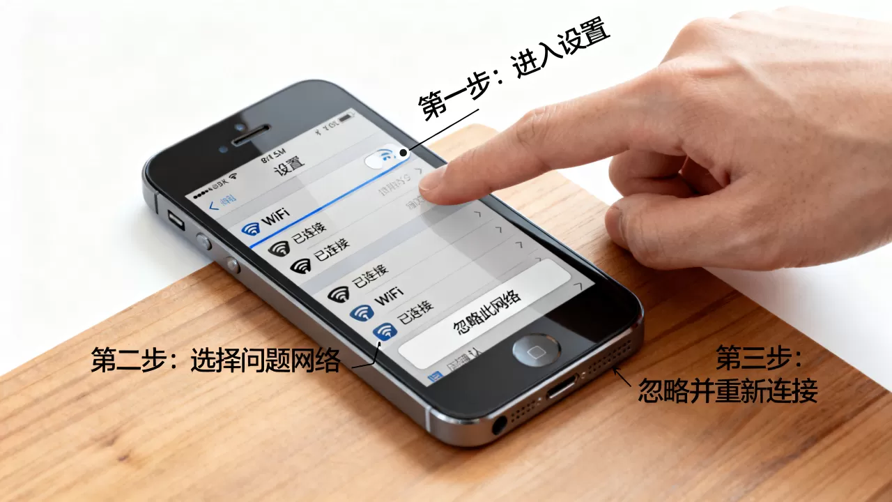 iphone5s wifi断连怎么办，iphone5s wifi断连解决方法