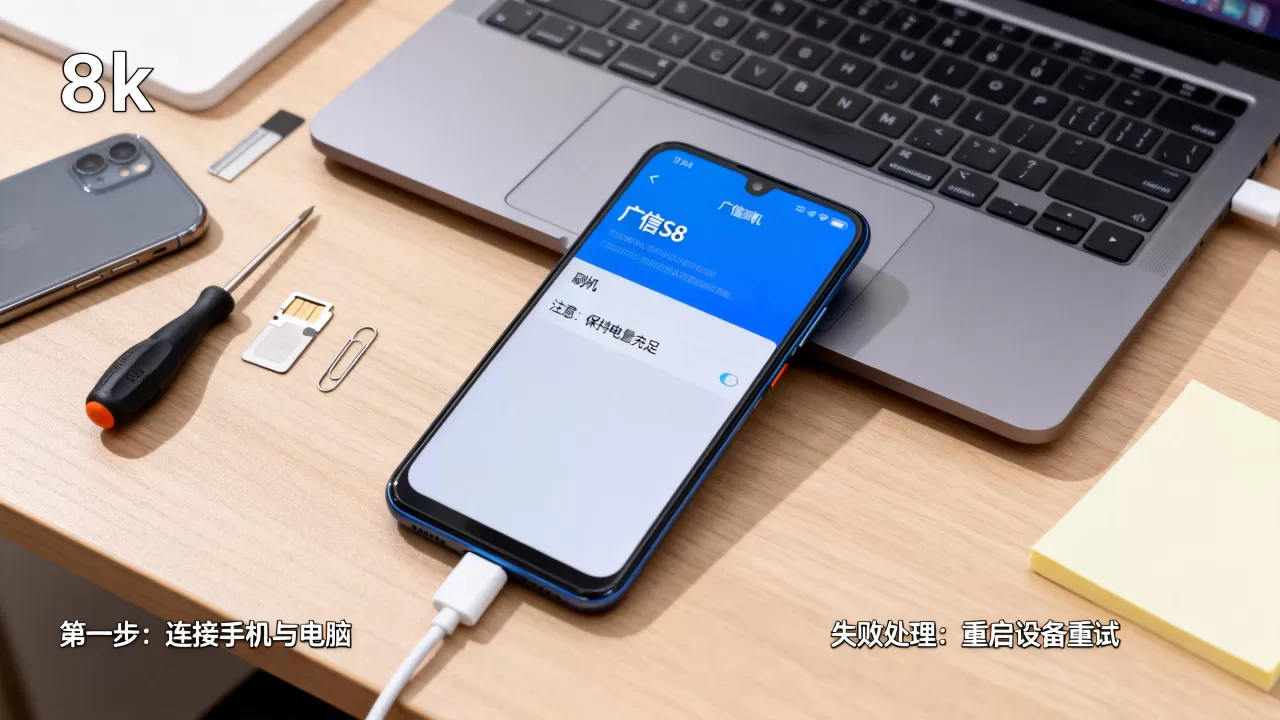 广信s8刷机教程，广信s8刷机失败怎么解决