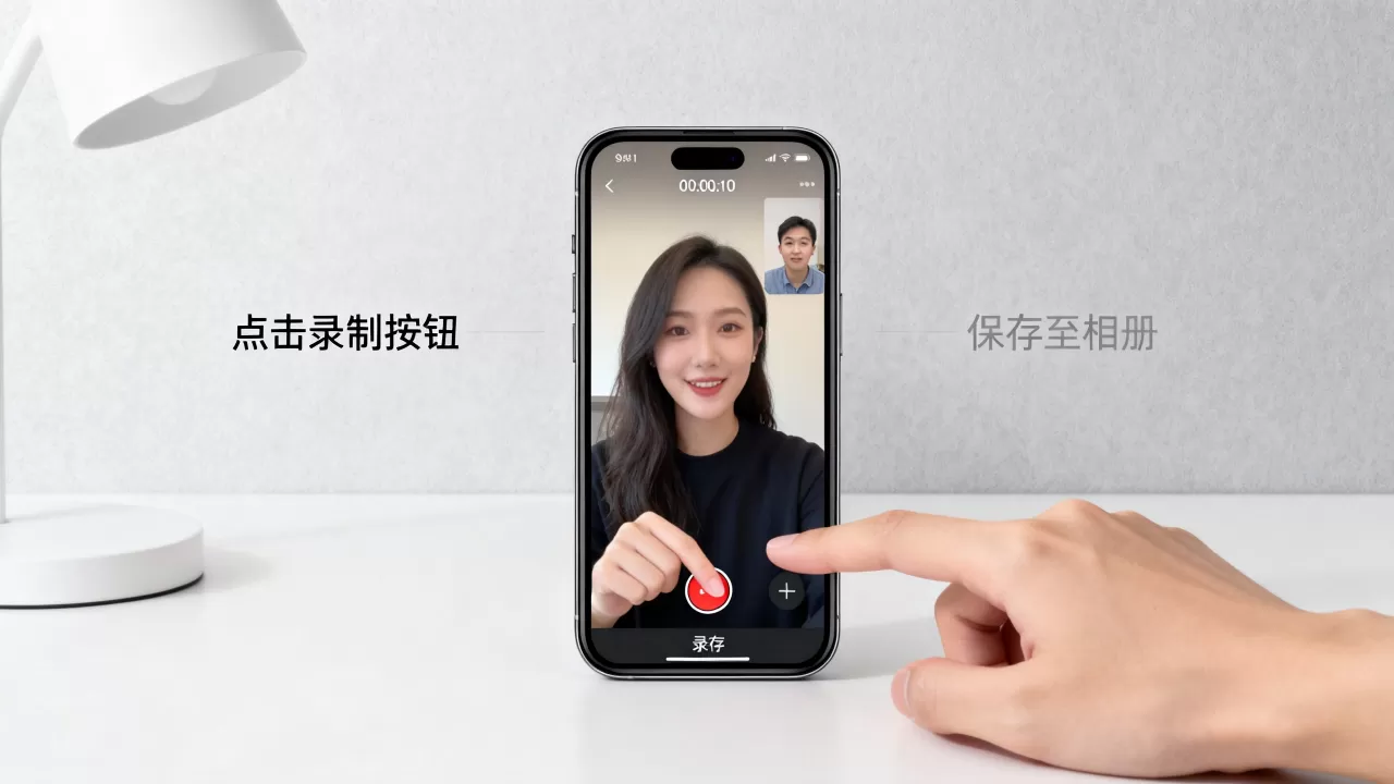 iphone微信视频怎么保存，微信视频通话录制