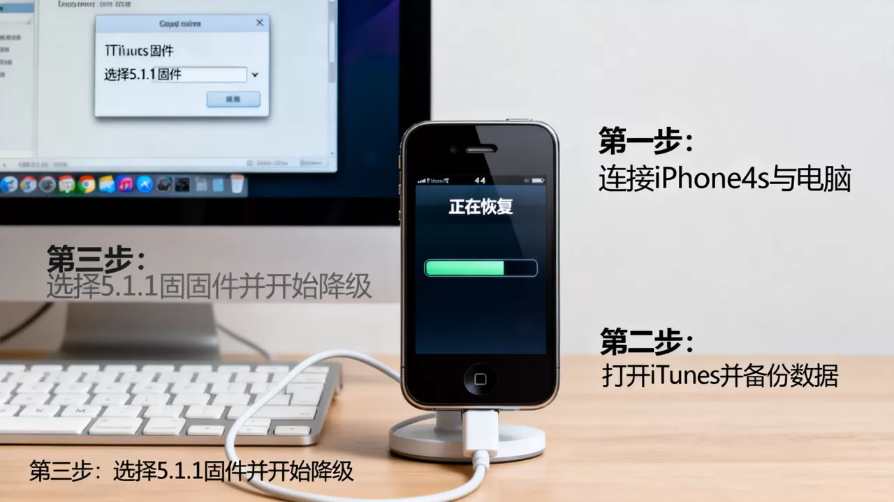 iphone4s怎么降级到5.1.1?iphone4s降级5.1.1教程 iphone4s怎么降级到5.1.1?iphone4s降级5.1.1教程