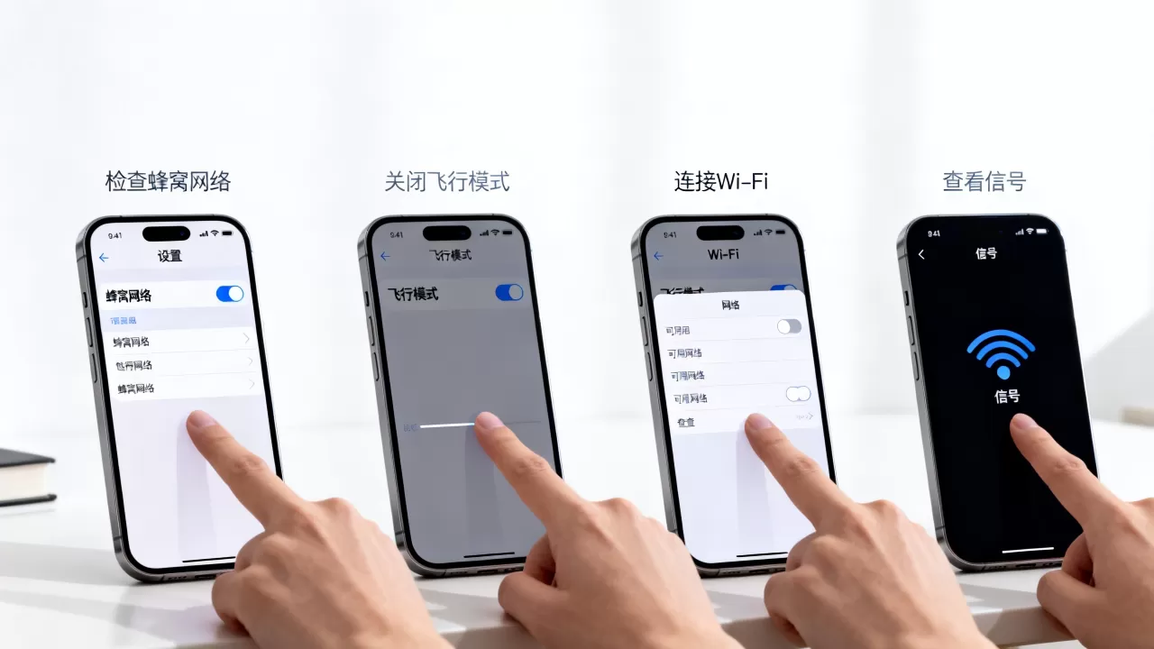iphone连不上网怎么办？手机突然断网如何快速恢复