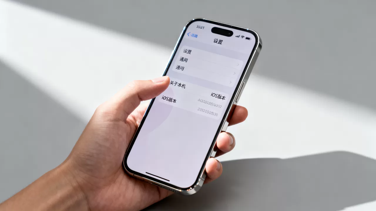 怎么看自己iphone版本,iphone查看系统版本 怎么看自己iphone版本,iphone查看系统版本