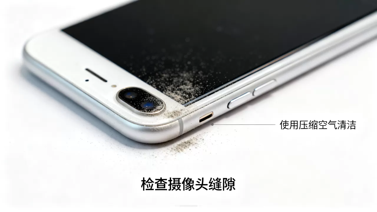 iphone7plus有灰尘怎么办，iphone7plus进灰