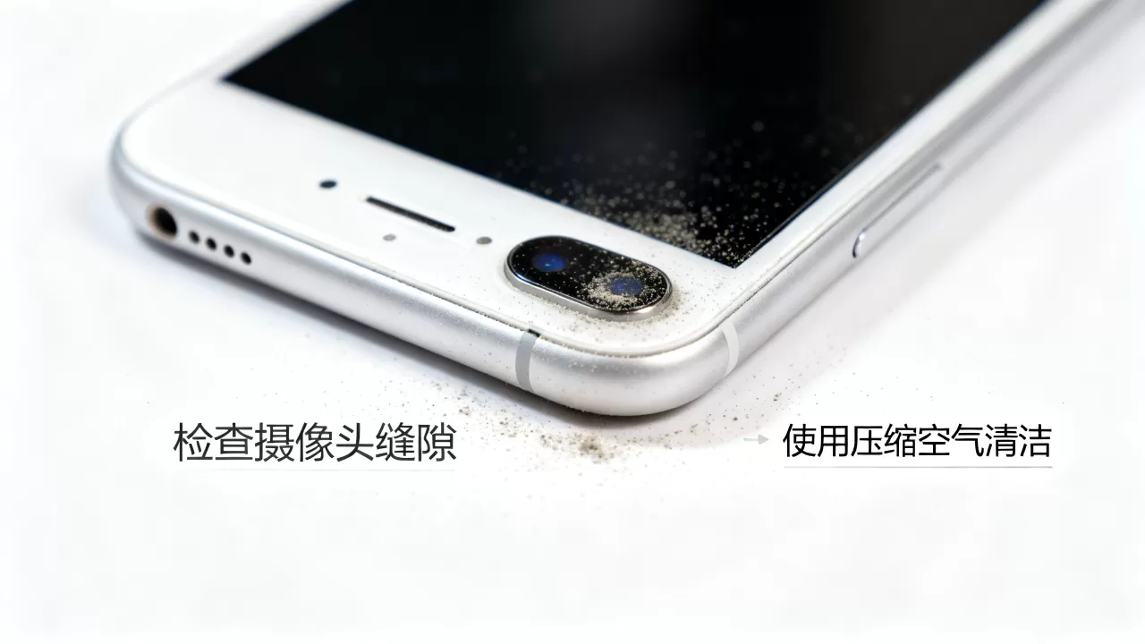 iphone7plus有灰尘怎么办，iphone7plus进灰