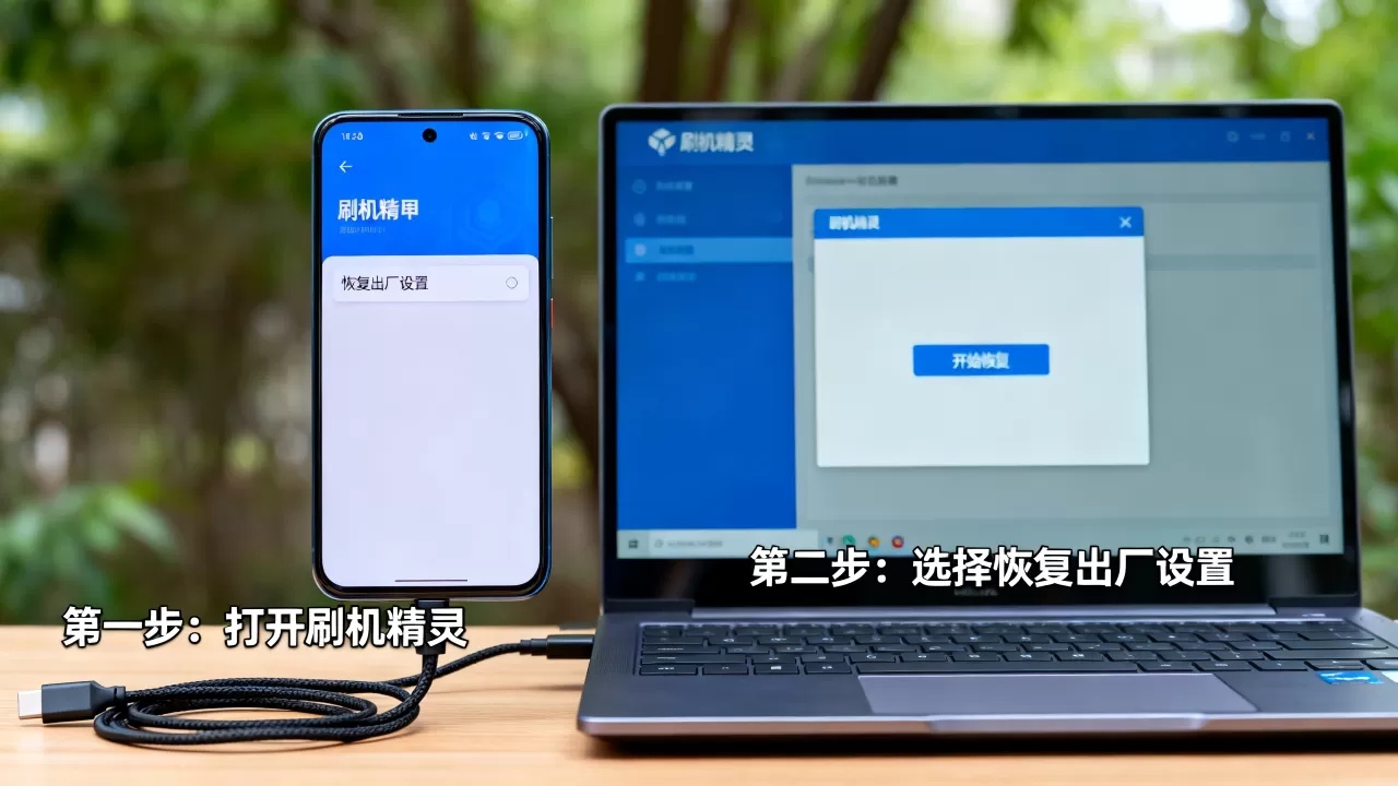 刷机精灵怎么恢复出厂设置，刷机精灵恢复出厂设置