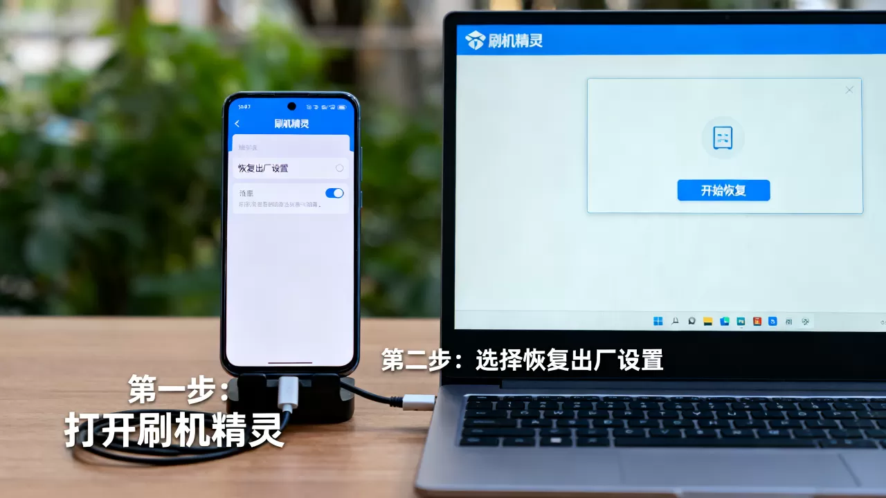 刷机精灵怎么恢复出厂设置，刷机精灵恢复出厂设置