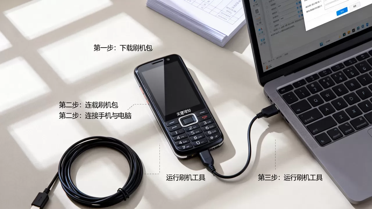 天语t810刷机教程，天语t810刷机包下载
