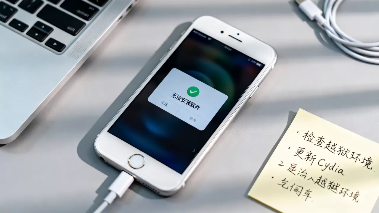 iphone越狱后无法安装软件怎么办，iphone越狱